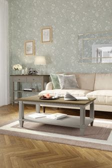 Laura Ashley Pale French Grey Hanover Coffee Table (126846) | €669
