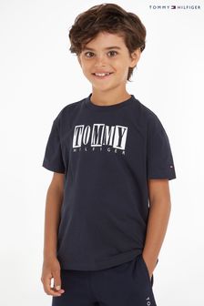 Tommy Hilfiger Blue Tommy Logo T-Shirt (127778) | TRY 577 - TRY 692