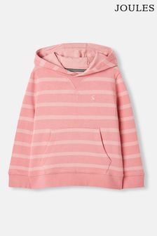 Joules Burlton Pink Striped Hoodie (128917) | CA$73 - CA$90