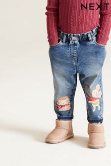 Mom-Jeans mit Figurenmotiv (3 Monate bis 7 Jahre) (129328) | 18 € - 21 €