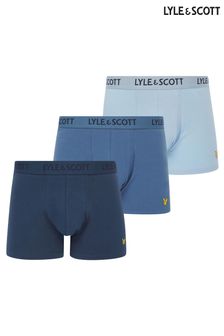 Lyle and Scott Barclay Blue Underwear Trunks 3 Pack (129414) | €44