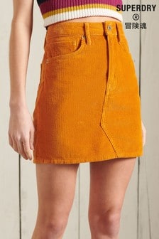 Superdry Orange Cord Mini Skirt (129429) | €27