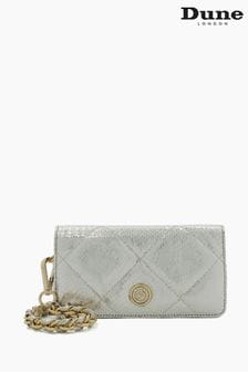 Dune London Silver Skie Quilted Phone Cross-Body Bag (129859) | $109