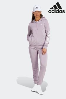 adidas Purple Sportswear Linear Tracksuit (129967) | SGD 116