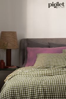 Piglet In Bed Bettbezug aus Leinen (130875) | 232 € - 388 €