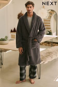 Fur dressing gown mens shop