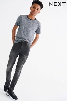 Grey Denim Skinny Fit Five Pocket Jeans (3-17yrs) (132162) | ₪ 46 - ₪ 66