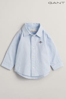 Blau - ​​​​​​​Gant Baby Oxfordhemd mit Schild-Logo (132770) | 70 €