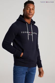 藍色 - Tommy Hilfiger黑色品牌標誌連帽上衣 (133800) | NT$5,120