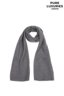 Pure Luxuries London Grey Oxford Cashmere Scarf (134014) | €72