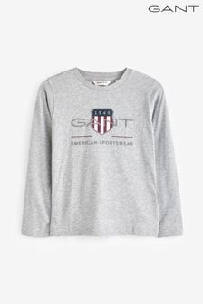 GANT Logo Long Sleeve T-Shirt (134153) | 191 SAR
