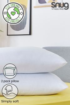 Snug Just Right Pillows - 2 個パック