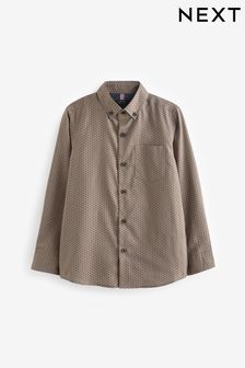 Neutral Oxford Shirt (3-16yrs) (135921) | AED44 - AED60