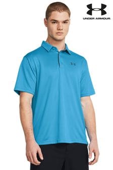 Under Armour Coral/Red Golf Tech Polo Shirt (136358) | 188 QAR