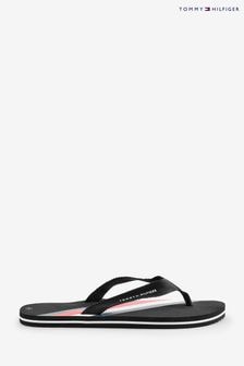 Tommy Hilfiger Stripes Black Flip Flops (136721) | 172 SAR