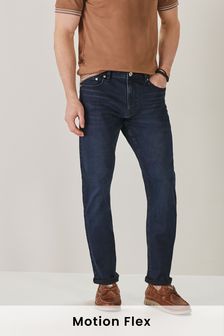 Deep Indigo - Slim Fit - Motion Flex Stretch Jeans (137247) | kr440