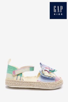 Sandales Gap Baby à carreaux arc-en-ciel et nœud