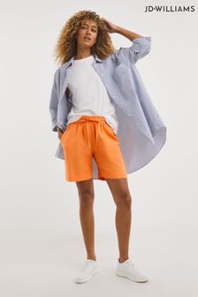 JD Williams Orange Linen Mix Knee Length Shorts (137466) | 29 €