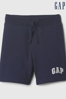 Gap Blue Pull On Logo Baby Jogger Shorts (Newborn-5yrs) (138001) | €10