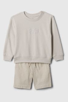Conjunto de jersey y pantalón corto con logo de Gap (6meses-5años) (138268) | 57 €