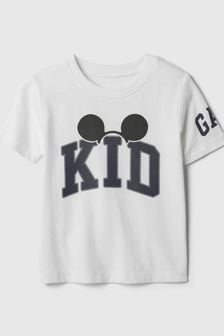 Gap White Disney Graphic Short Sleeve T-Shirt (Newborn-5yrs) (138349) | €13