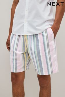 Pink Drawstring Waist Shorts with Stretch (1386J5) | 11 €