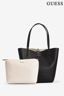 Guess Black/Stone Alby 2 in 1 Tote Bag (139157) | €169