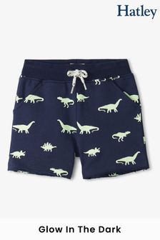 Hatley Blue Dinosaur Glow-in-the-Dark Pull On Shorts