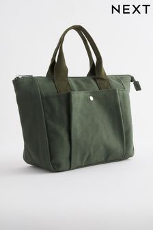 Khaki Green Handheld Lunch Bag (139403) | $31