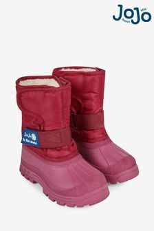 JoJo Maman Bébé Berry Girls' Alpine Snow Boots (139761) | 182 SAR