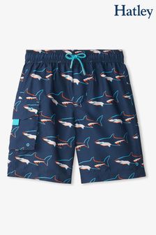 Hatley Tropical Sharks Swim Shorts