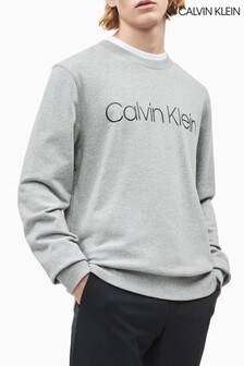 Calvin Klein Grey Organic Cotton Logo Sweatshirt (140600) | 54 €