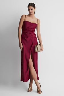 Significant Other Cowl Neck Satin Maxi Dress (140743) | 1,248 د.إ