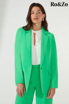 Ro&Zo Green Tailored Blazer (141257) | €64