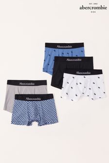 Abercrombie & Fitch Blue Boxers 5 Pack