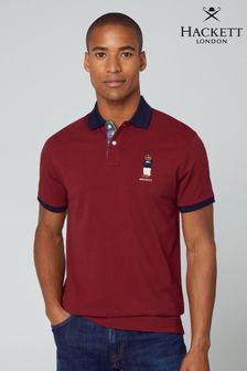 Hackett London Men Red Polo Shirt (142358) | €79