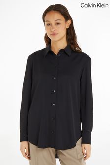 Рубашка свободного кроя из переработанного полиэстера Calvin Klein (143037) | €88