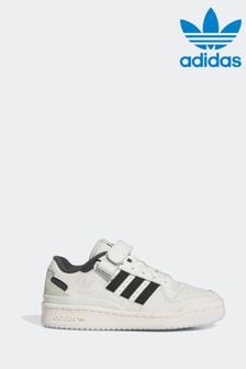 Adidas Originals灰色小童款Forum低幫運動鞋 (143287) | NT$3,030