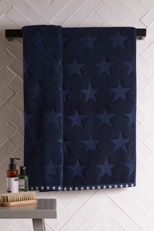 Navy Blue Star Towel (143869) | $14 - $32