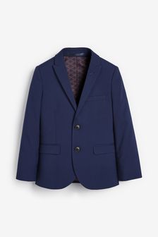 Navy Blue Tailored Fit Navy Blue Suit Jacket (12mths-16yrs) (144568) | kr456 - kr563