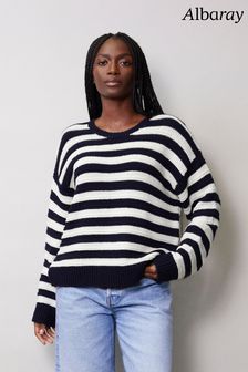 Albaray Blue Stripe Jumper (144609) | kr1 630