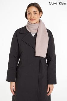 Пурпурный вязаный шарф Calvin Klein (145984) | €44
