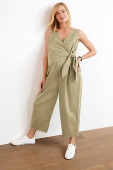 Sage Green Maternity Wrap Over Jumpsuit (146708) | 18 €