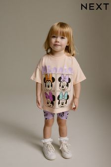 Minnie Mouse サイクル ショートパンツ & Tシャツセット (3 ヶ月～7 歳)