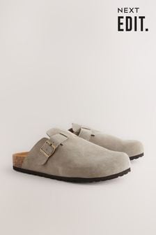 Stone EDIT Suede Mules (147371) | $59