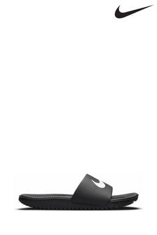 Nike Black Kawa Junior/Youth Sliders (147426) | 10,410 Ft