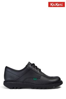 Kickers Black Kick Lo Leather Shoes (147645) | $154