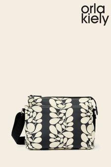 Orla kiely black 2025 bag