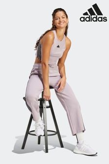 Violett - Adidas Sportswear Future Icons Crop-Top mit 3-Streifendesign (148840) | 36 €