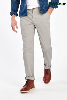 Kamiennoszare spodnie typu chino Barbour® Neuston Essential (149138) | 168 zł